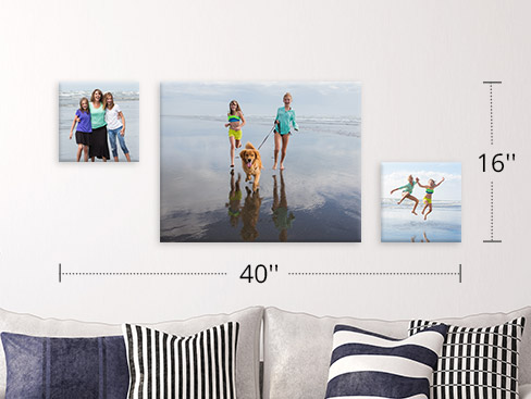                                                                    Multiple canvas prints - glance